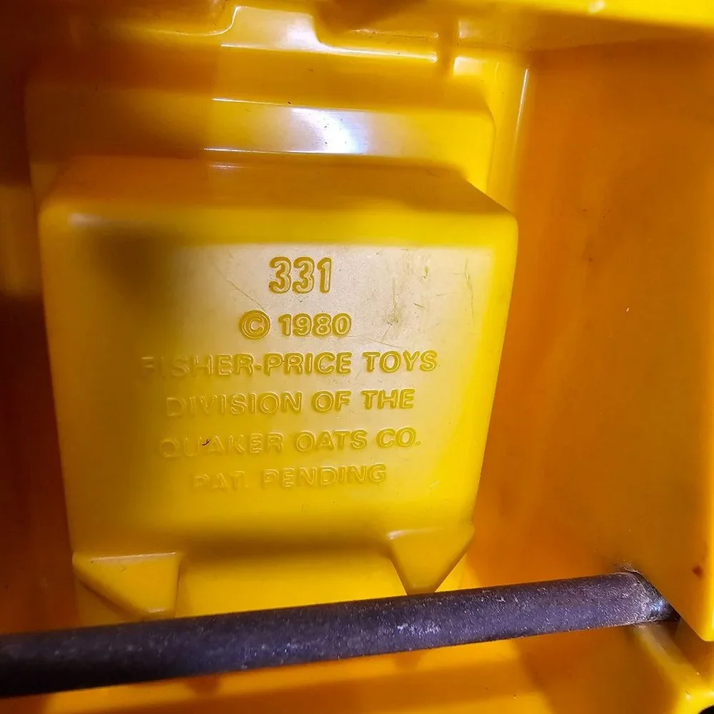 Vintage Fisher-Price Toy Tractor‎ Circa 1980